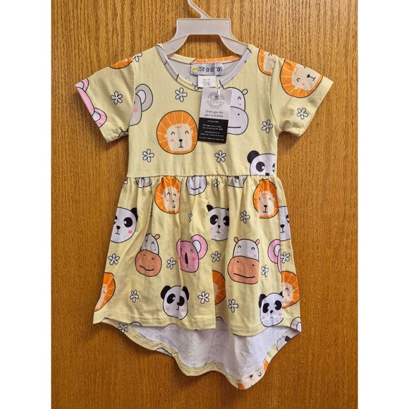 Koala and Pals Tunic Top - Little jo lemon 3T - Picture 2 of 5